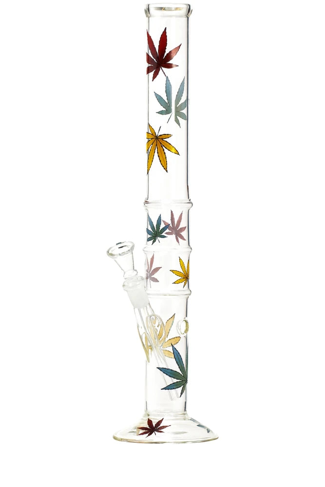 Multi Leaf Glas Bong