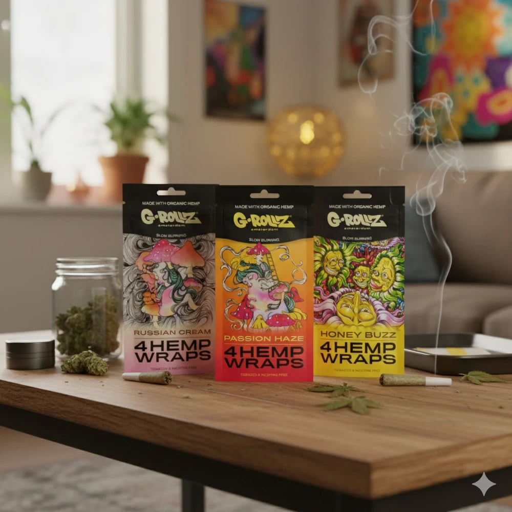 4x Flavored Hemp Wraps