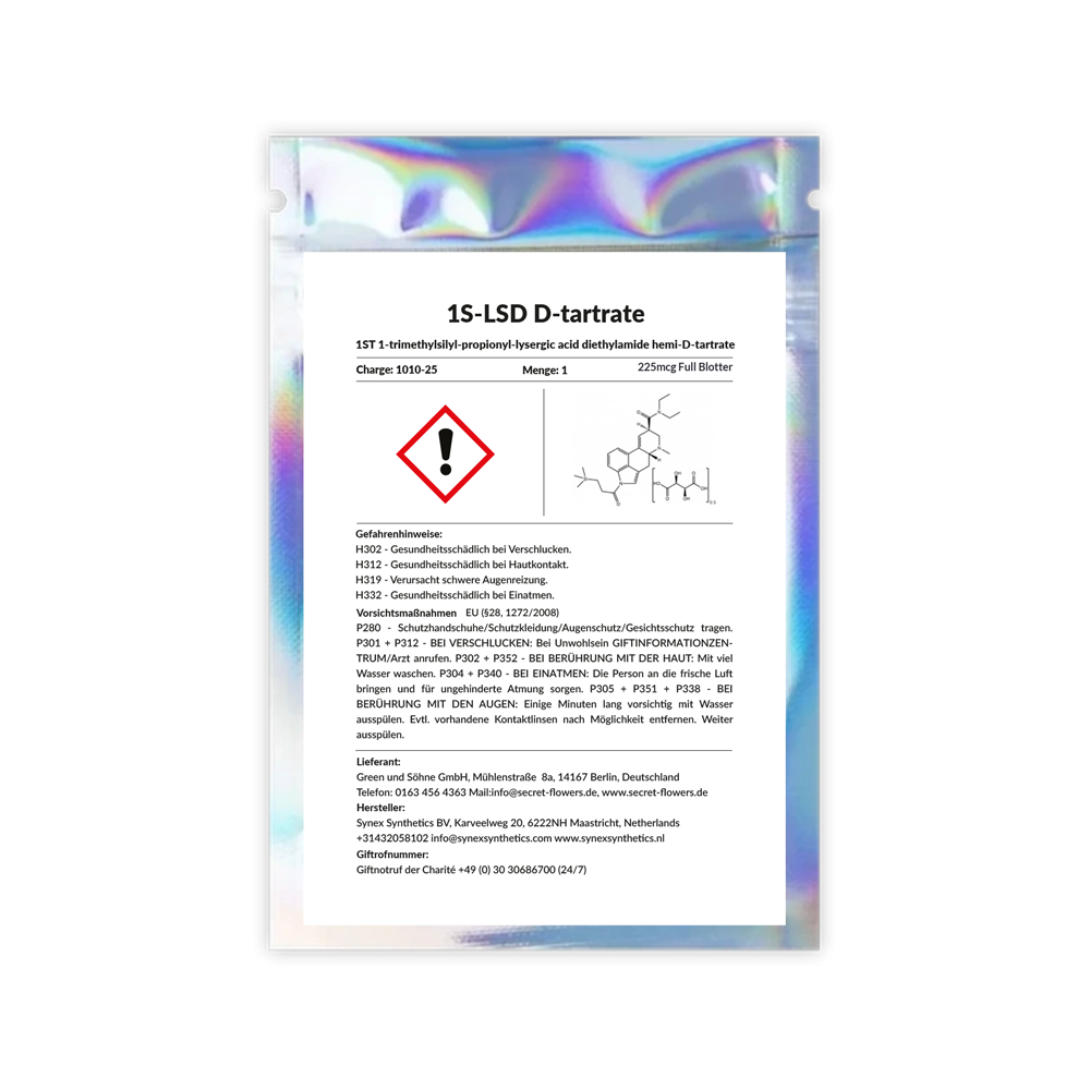1S-LSD 225mcg Pellets