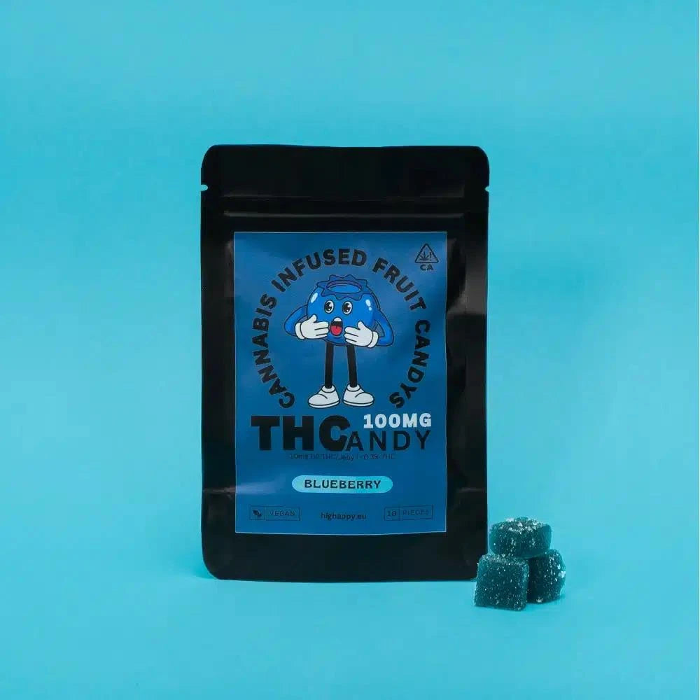 Cannabis Infused Gummies Blueberry 100mg