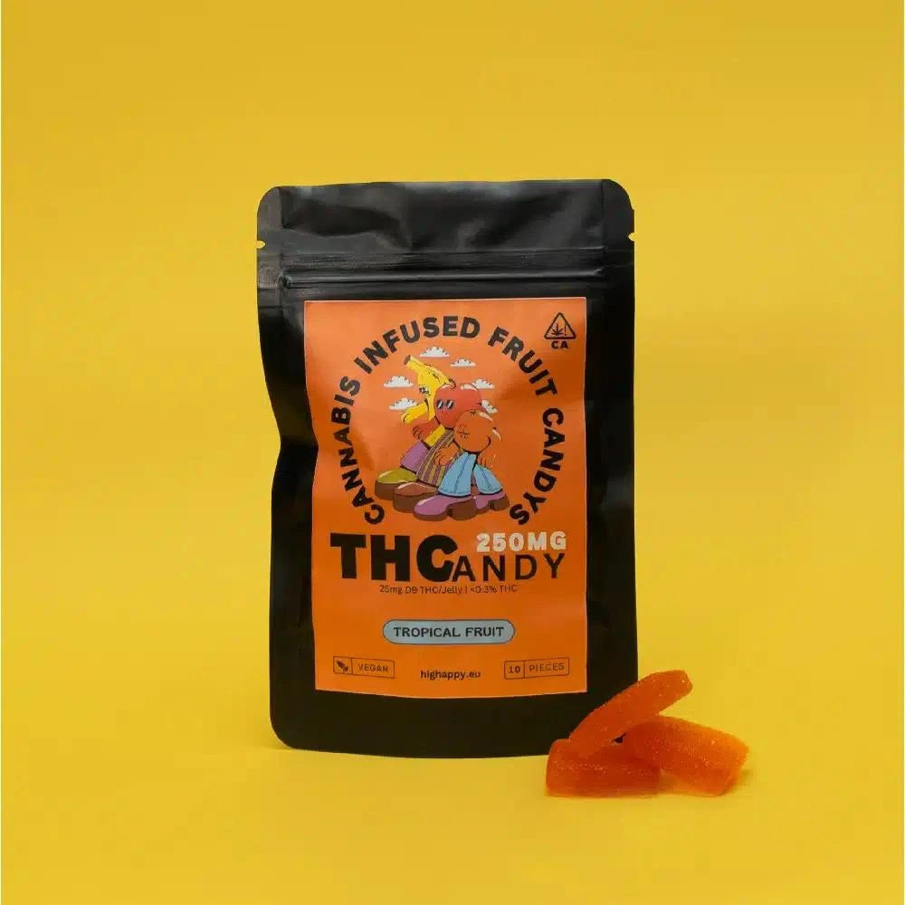 Cannabis Infused Gummies Tropical Fruit 250mg