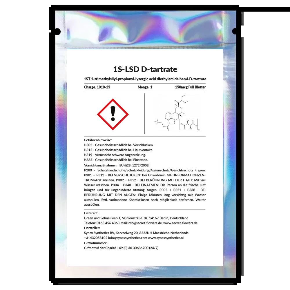 1S-LSD 150mcg Blotter