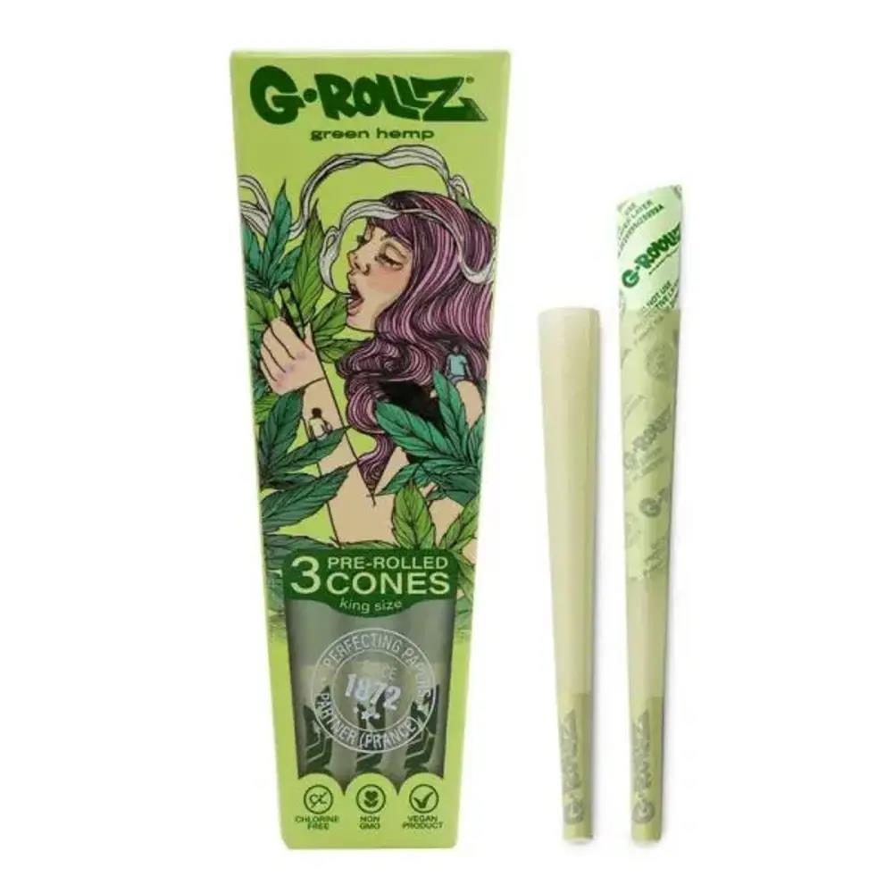G-Rollz Colossal Dream 6 Pre-Rolled 1¼ Cones Green Hemp