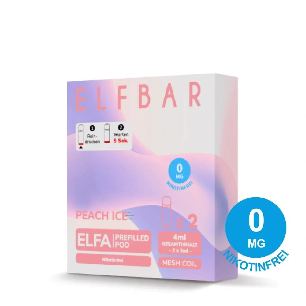 ELFA Pods Peach Ice Nikotinfrei