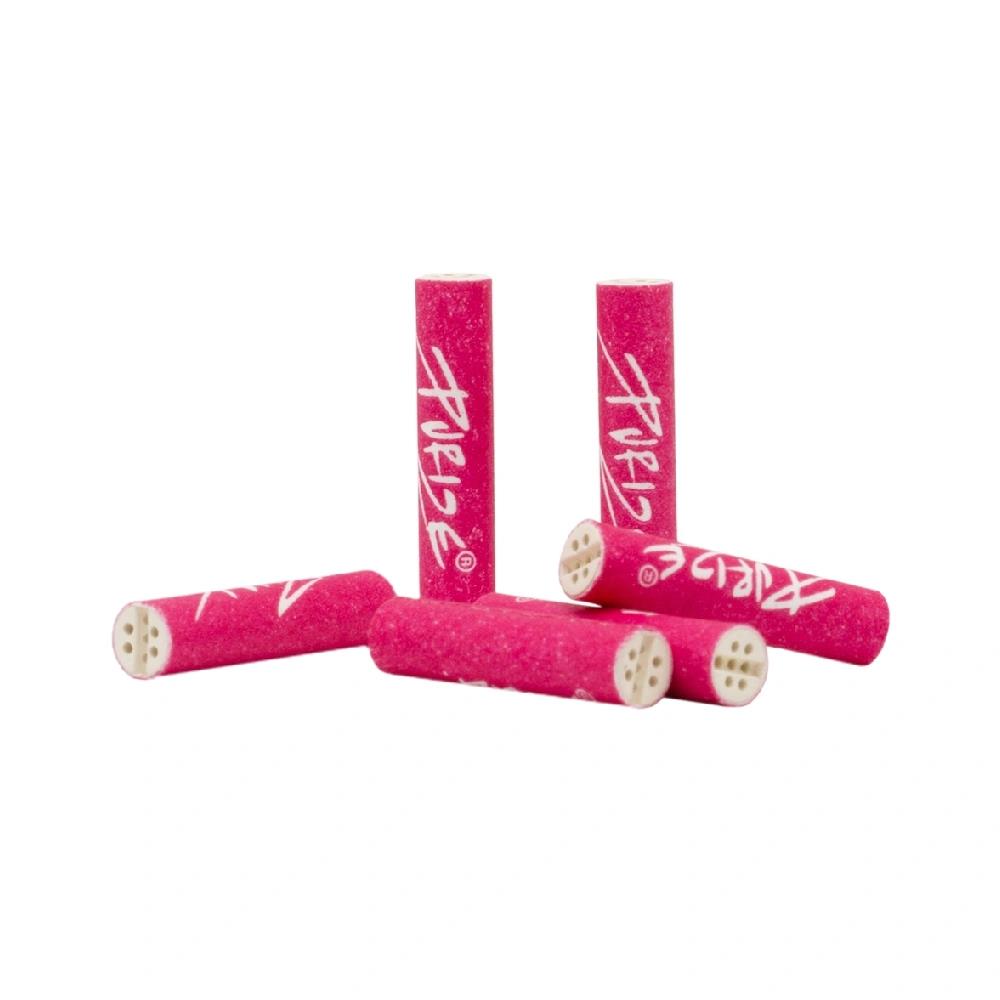 Aktivkohlefilter Pink Xtra Silm Size 6mm - 50er Pack