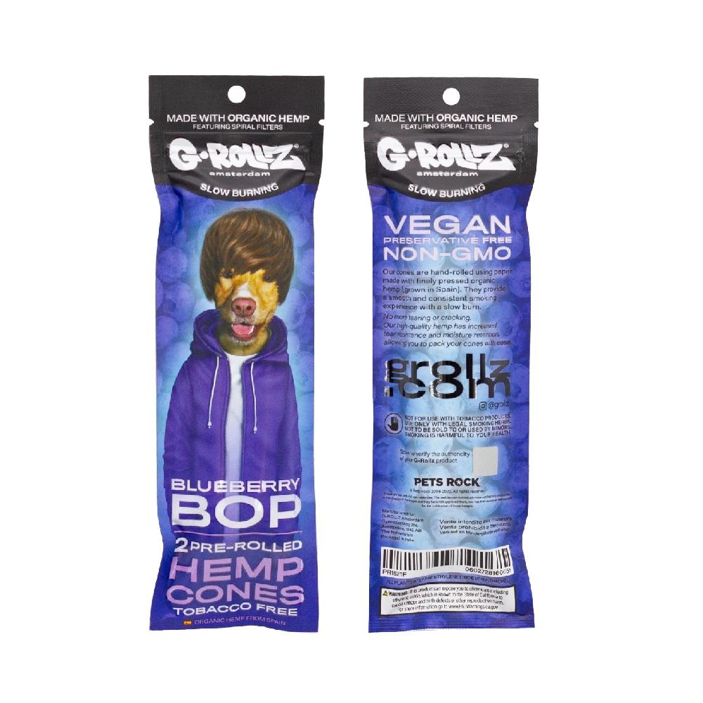G-Rollz 2x Flavored Hemp Cones - Blueberry Bop