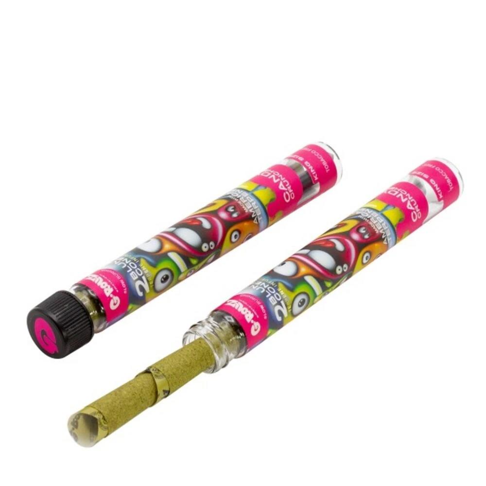 G-Rollz 2x Terpene Infused KS Herbal Blunt Cones - Candy Crunched