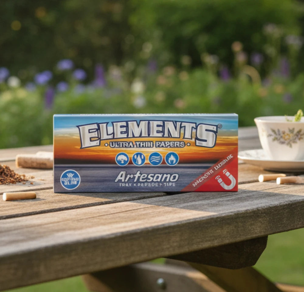 King Size Slim Papers Artesano Blue