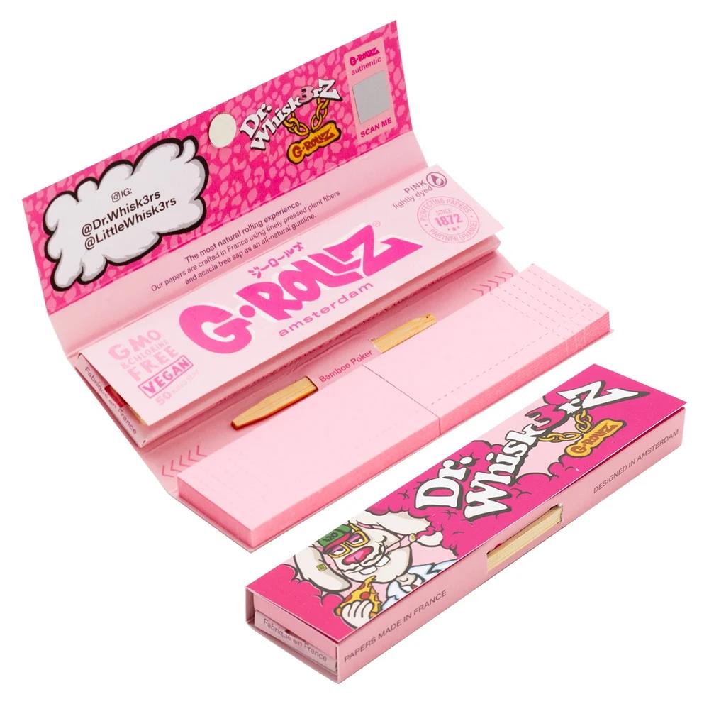 G-Rollz Dr. Whisk3rz Pink KS Papers + Tips & Poker