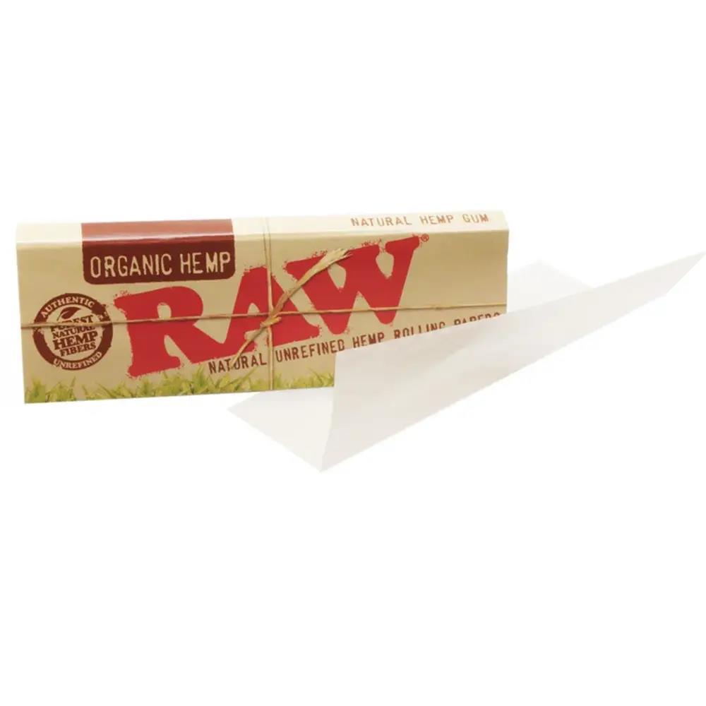 RAW Organic Hemp Single Wide Papers