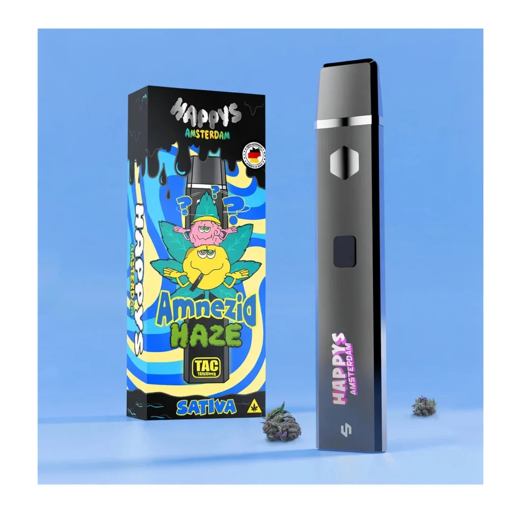 Happy's Amsterdam TAC Vape Amnezia Haze | Gnstig Online kaufen 420YEAH Happy's Amsterdam TAC Vape Amnezia Haze | Gnstig Online kaufen 420YEAH