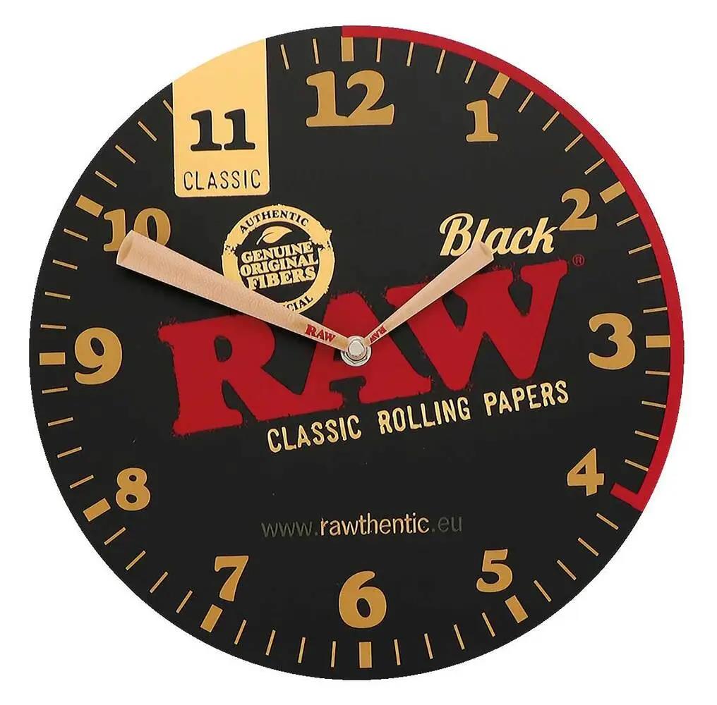 Cone Wall Clock Black