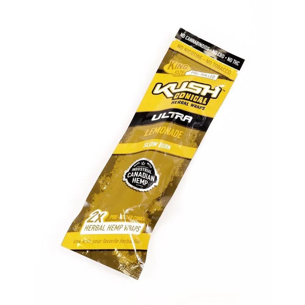 Kush Herbal Hemp Cones Ultra - Yellow
