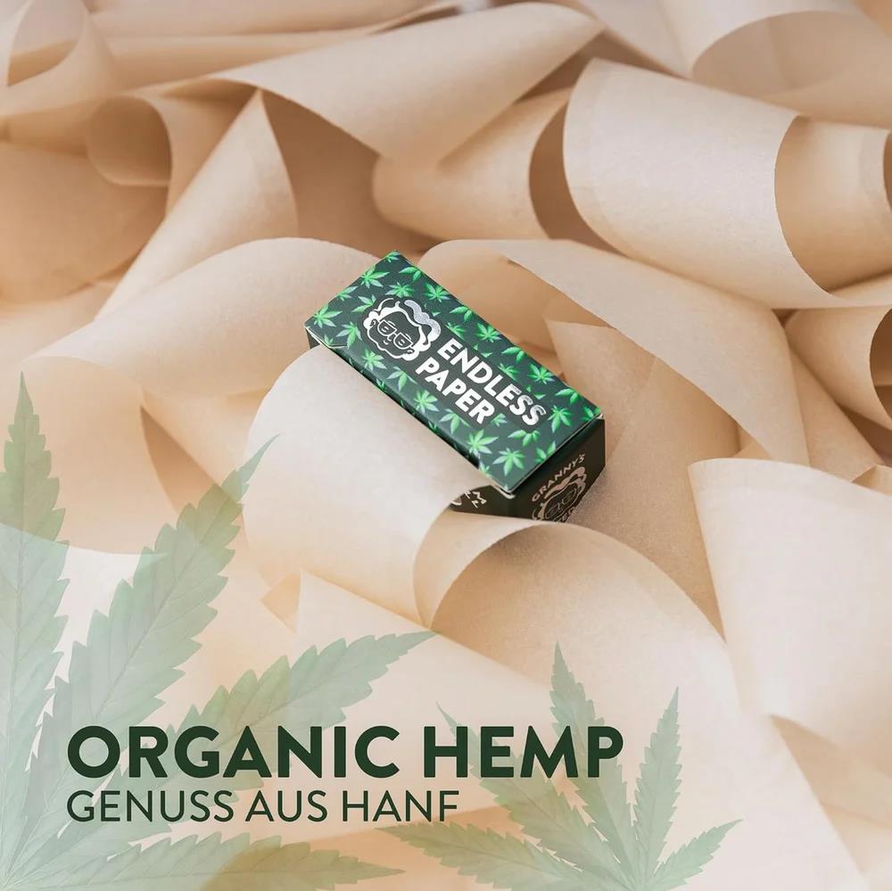 Granny`s Weed | Organic Hemp Endless Papers 5m