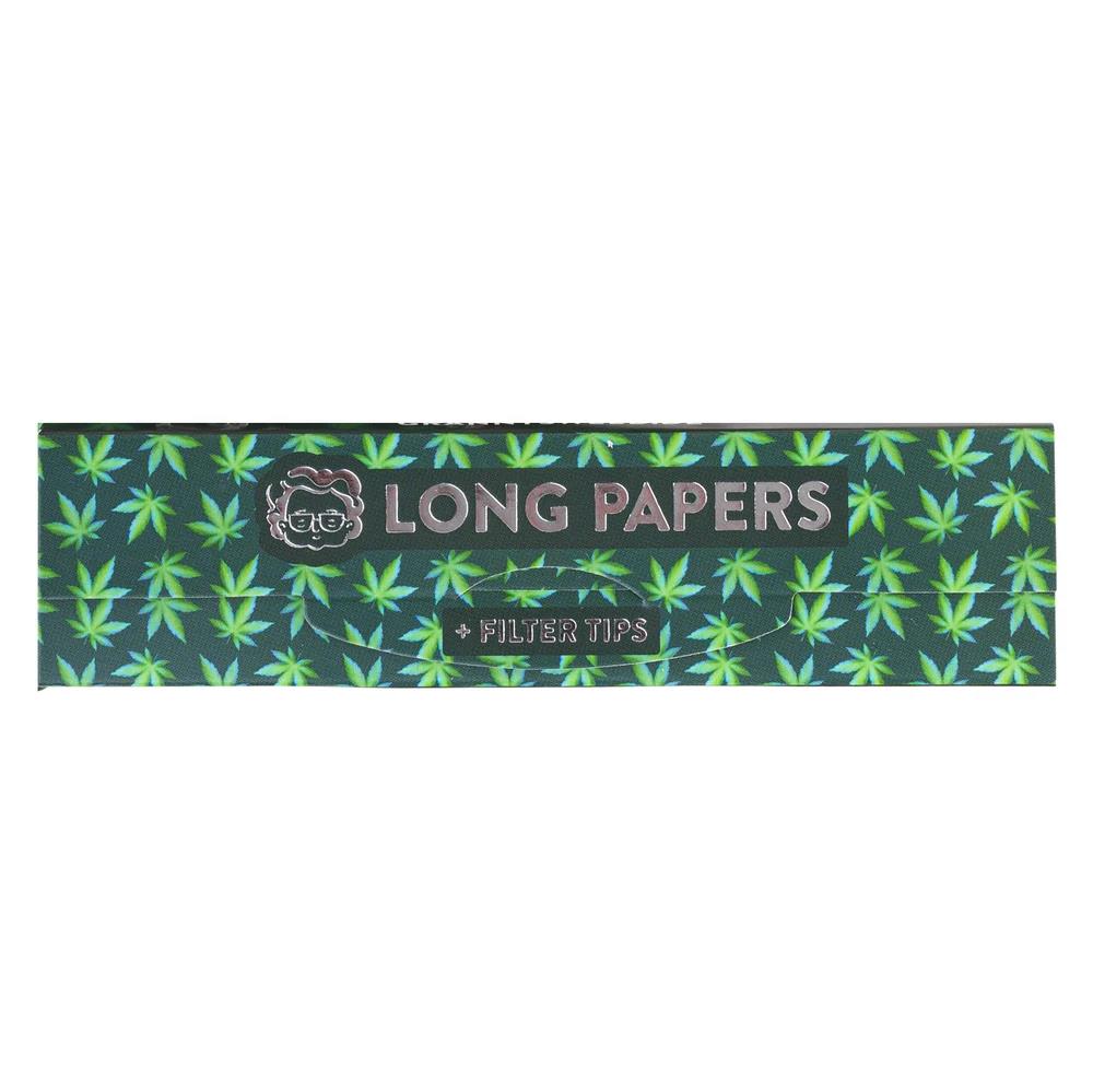 Granny`s Weed | King Size Slim Long Papers + Tips