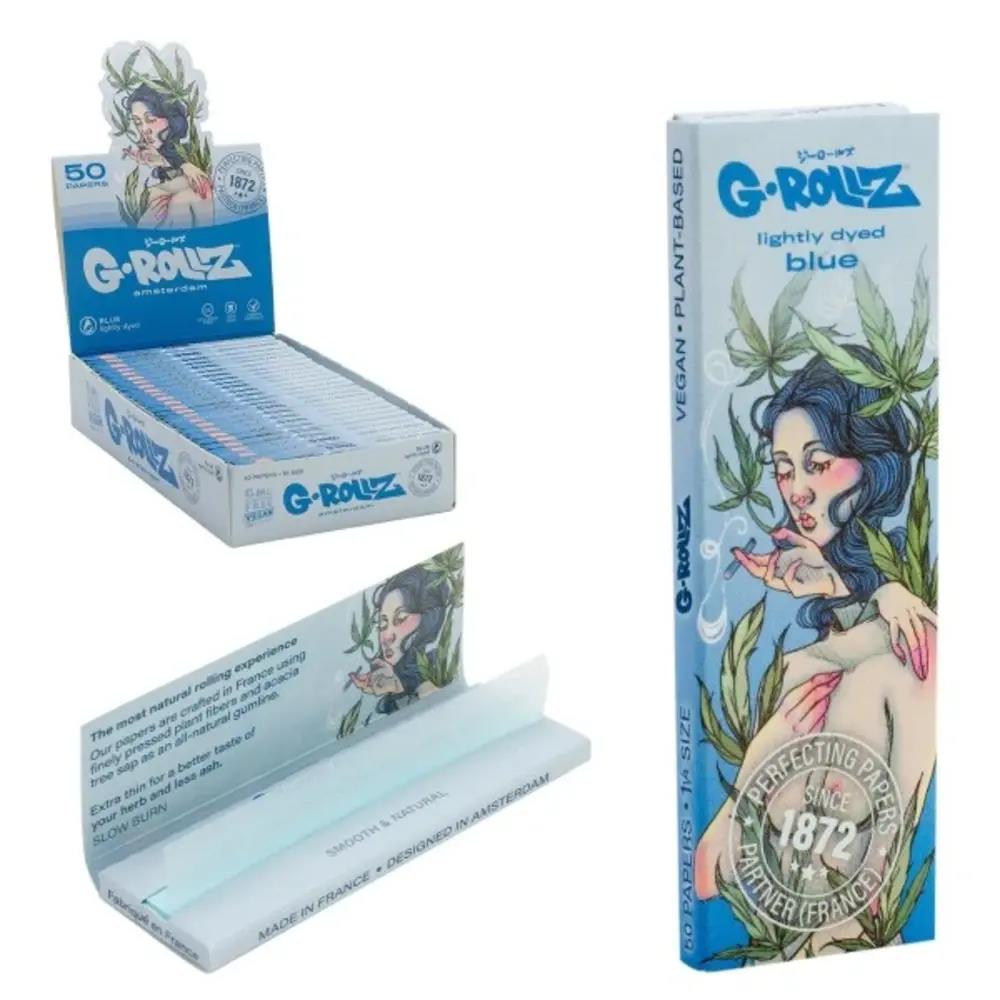 G-Rollz Eve Lightly Dyed Blue 1¼ Papers