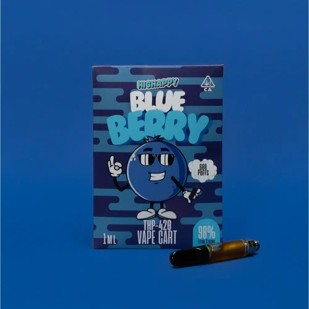 Blueberry THP420 1ml Vape Cart