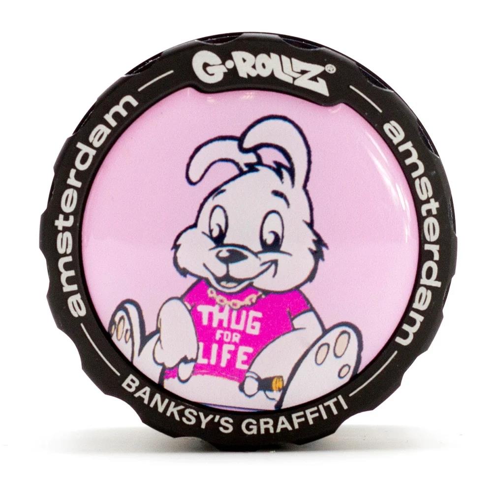 Banksy's Graffiti Thug for Life Grinder 4tlg 43mm