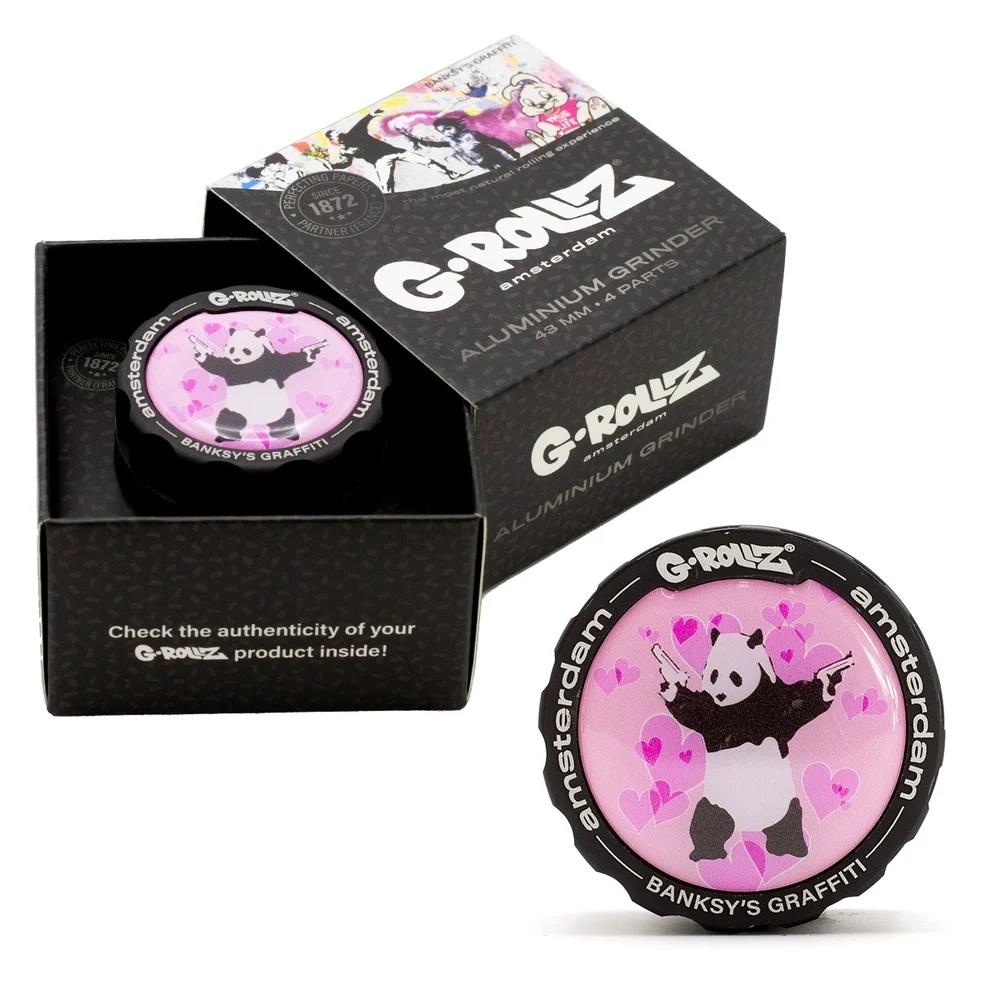 Banksy's Graffiti Panda Gunnin Grinder 4tlg 43mm