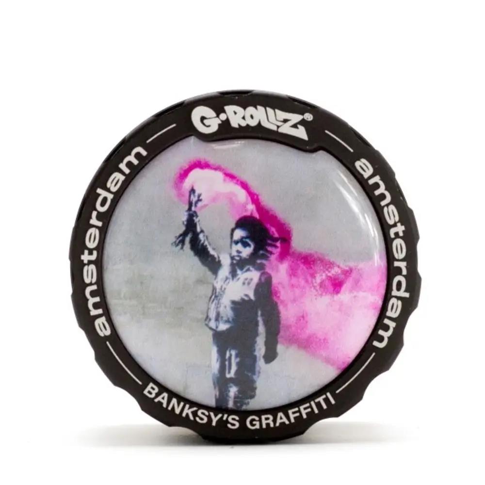 Banksy´s Graffiti Torch Boy Grinder 4tlg 43mm