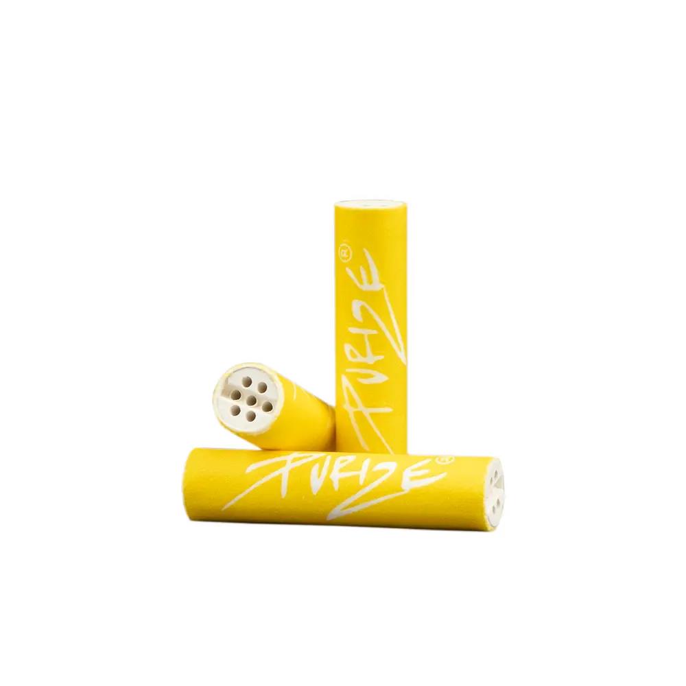 Aktivkohlefilter Yellow Xtra Slim Size 6mm - 50er Pack