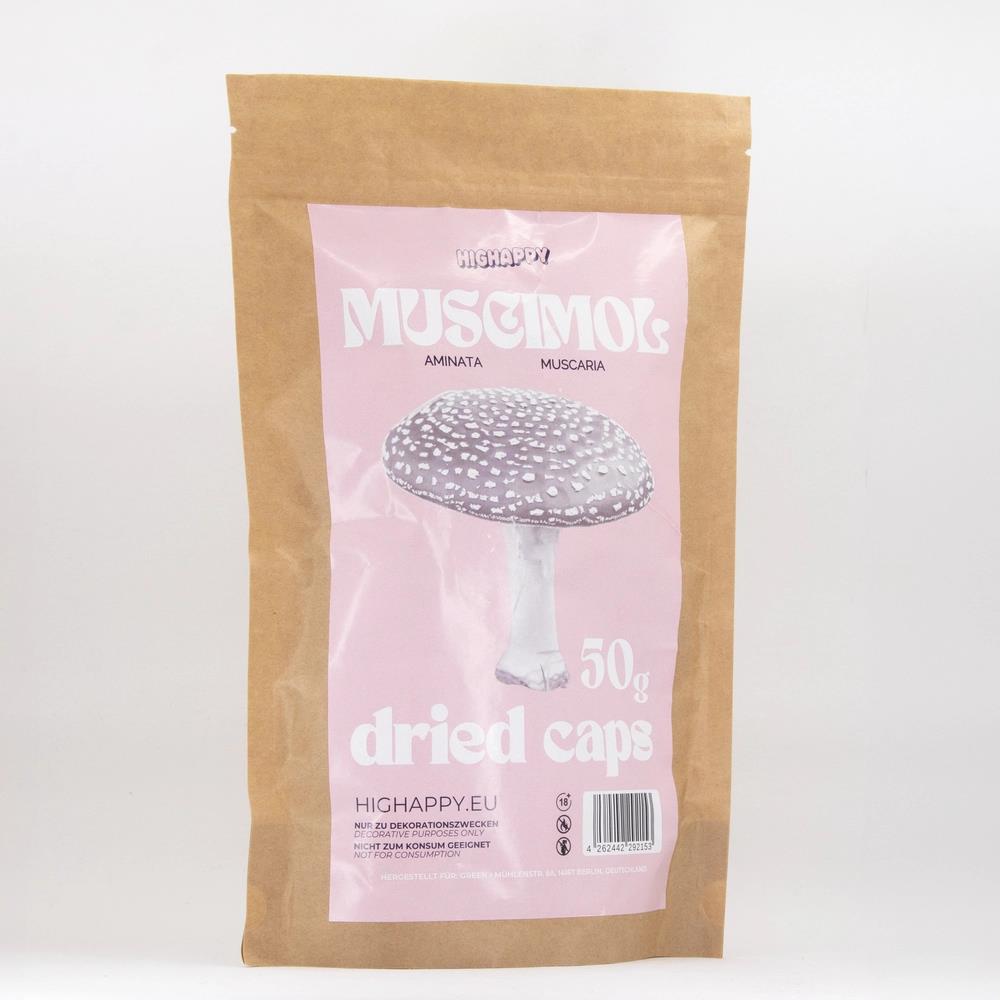 Muscimol Dried Caps 50g