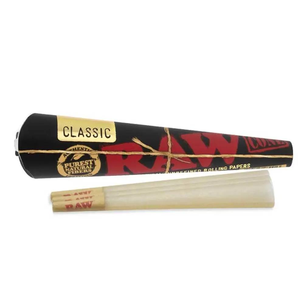 RAW Black Classic King Size Cones 3er Pack
