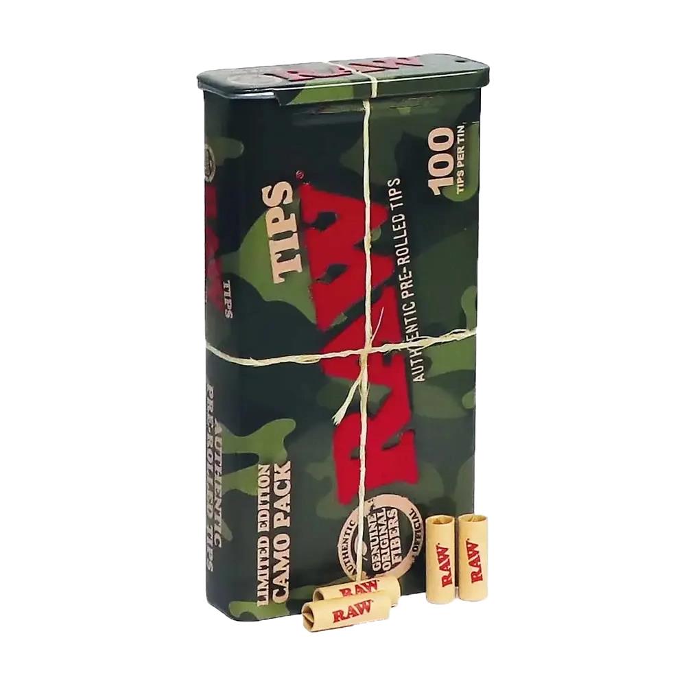 Camo Pack Filtertips Limited Edition Tin Box