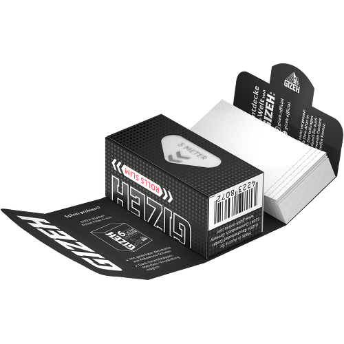 Gizeh Black King Size Slim Rolls 5m + Tips