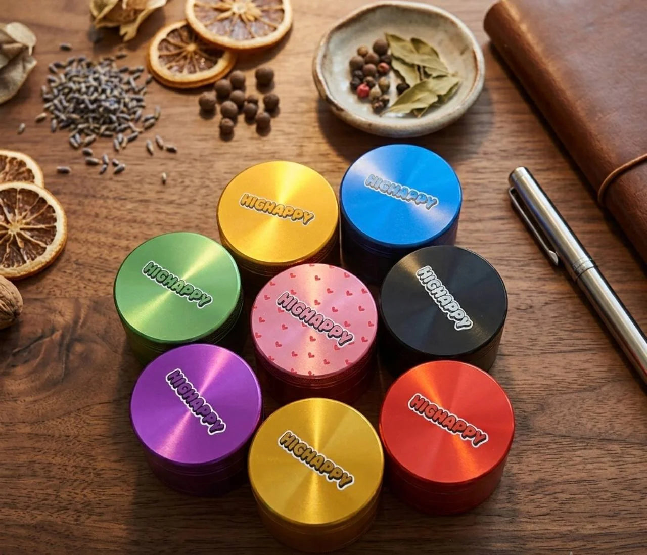 Alu-Grinder 4-tlg ø50mm