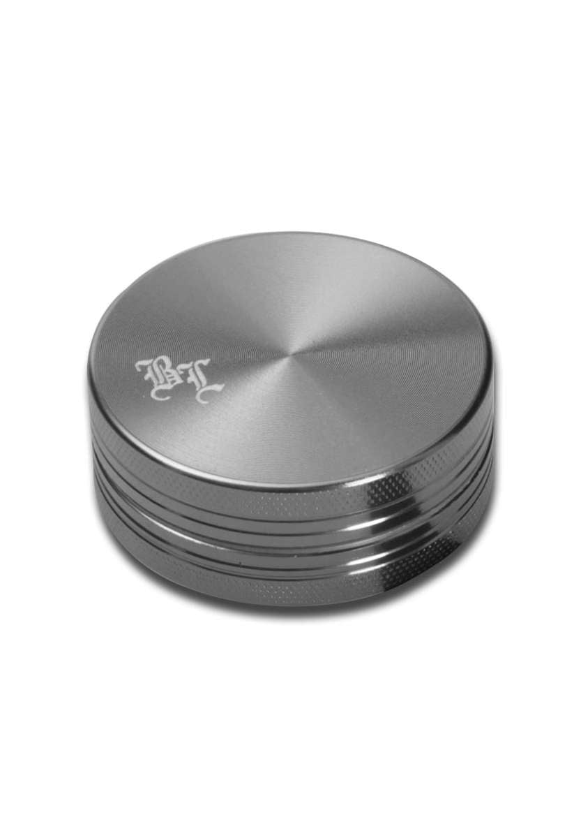 Alu-Grinder 2-tlg ø40mm Silber dunkel