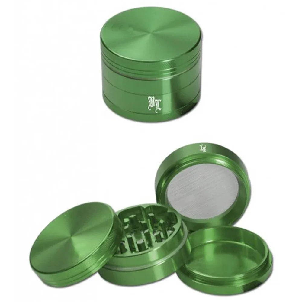 Alu-Grinder 4-tlg ø40mm Grün
