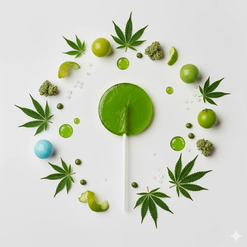 CBD Lolly Zuckerfrei Cannabis