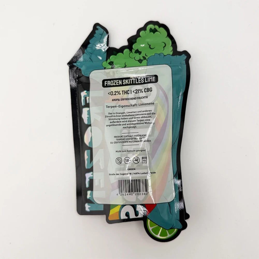 Frozen Skittles Lime CBG Blüten 1g