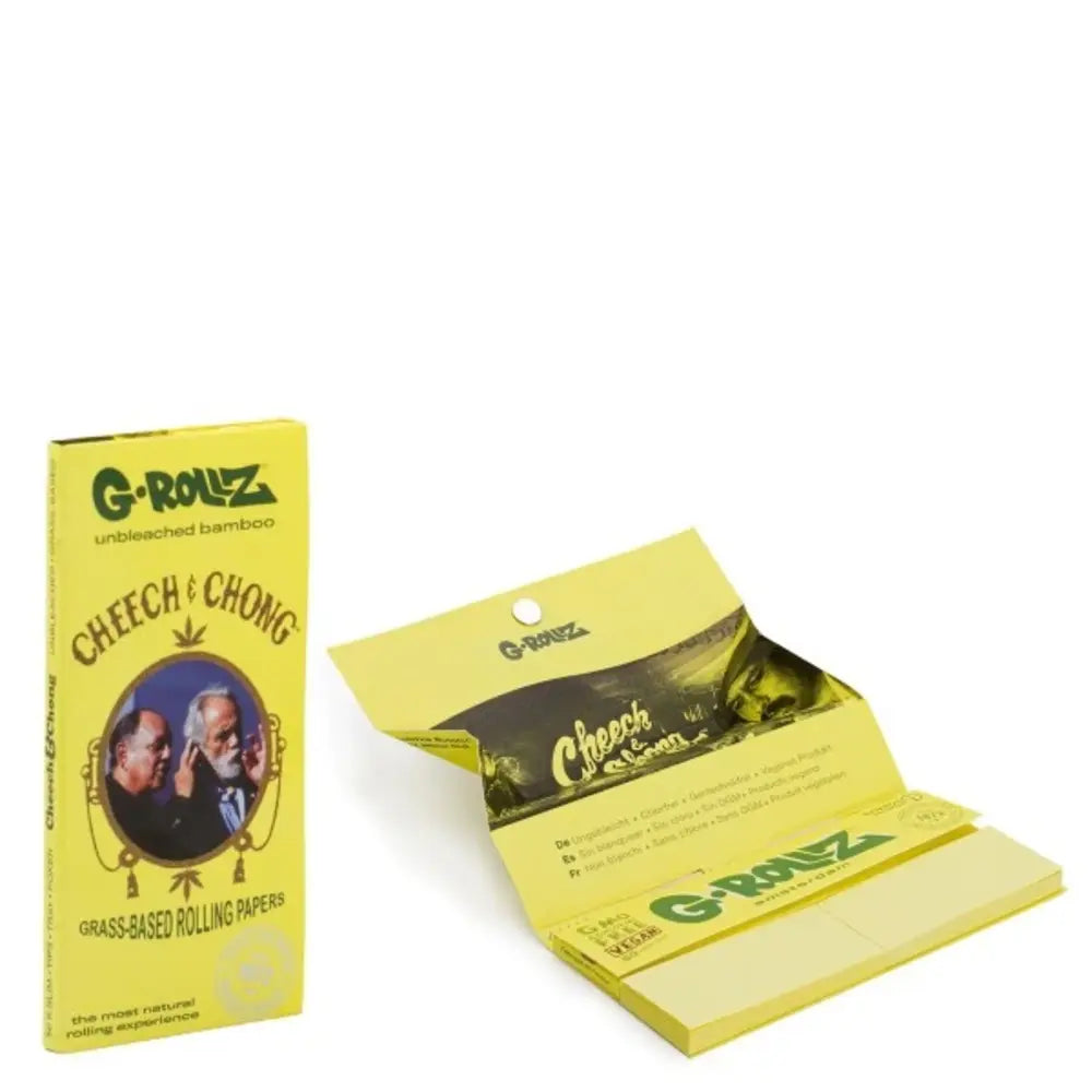 Cheech & Chong™ Unbleached Bamboo Papers + Tips & Tray