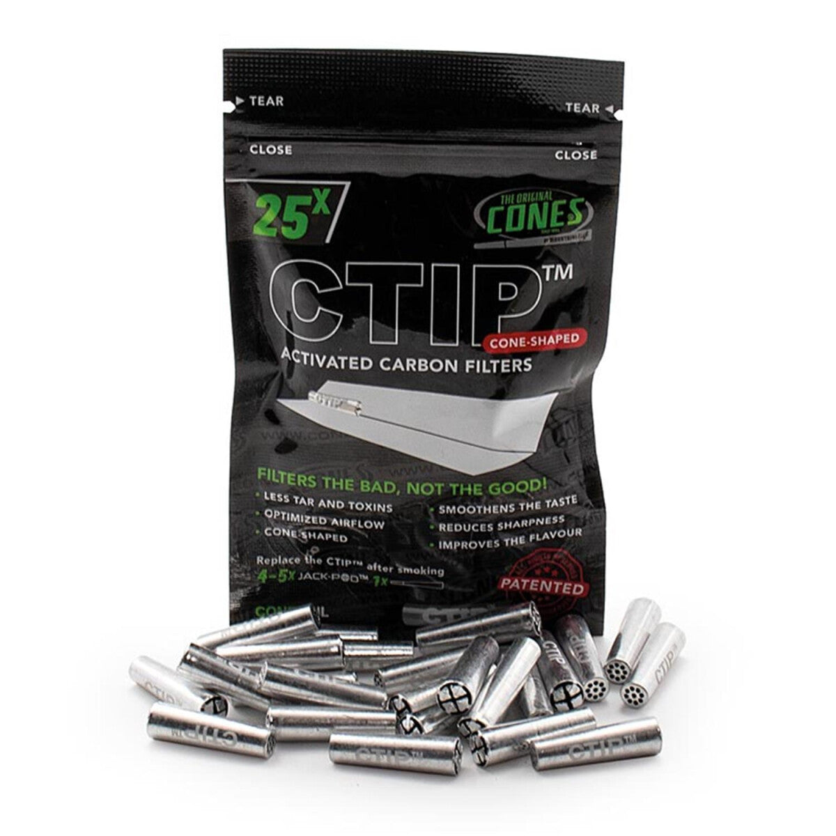 Aktivkohlefilter Konisch