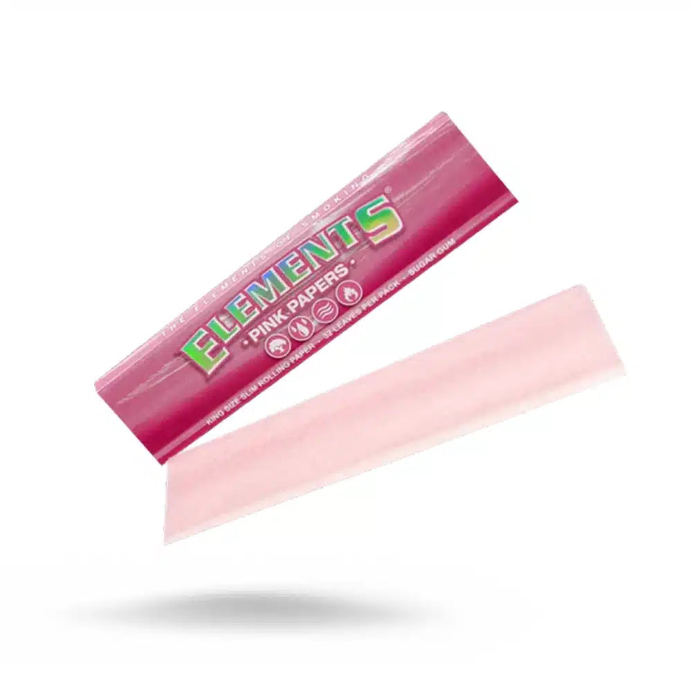 Elements Pink King Size Slim Papers