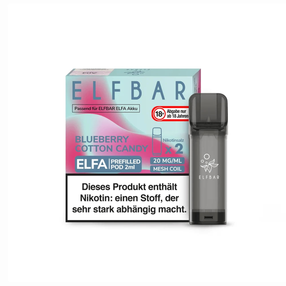 ELFA Pods Blueberry Cotton Candy