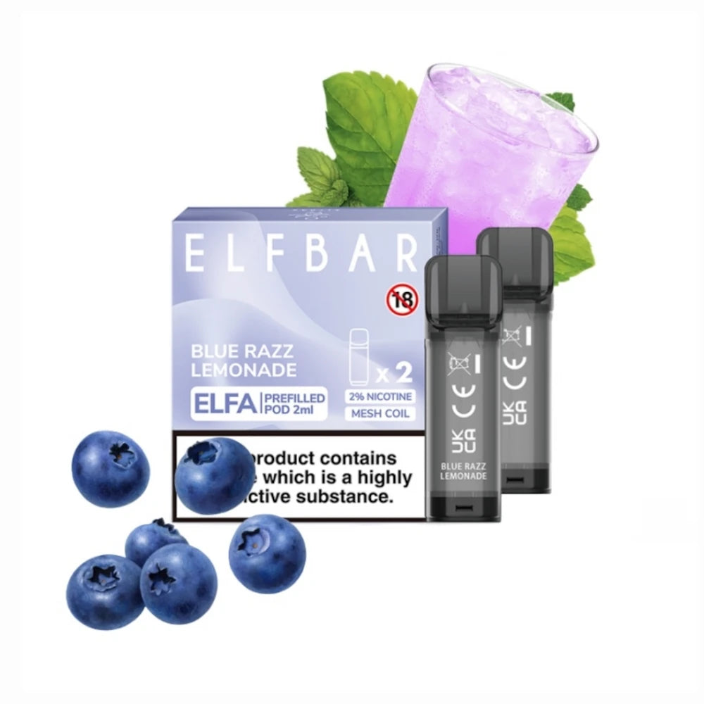ELFA Pods Blue Razz Lemonade