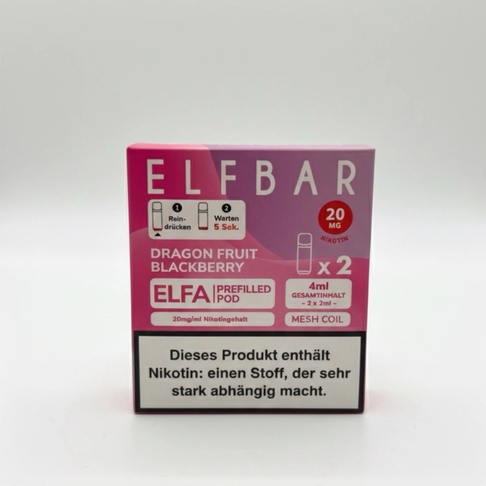 ELFA Pods Dragon Fruit Blackberry
