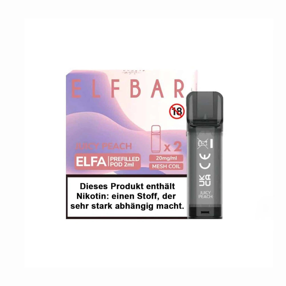 ELFA Pods Peach Ice