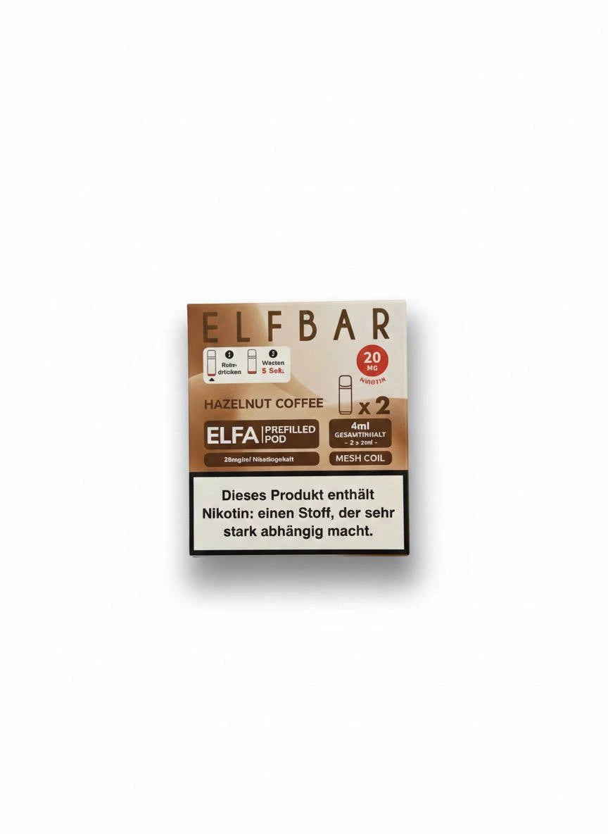 ELFA Pods Hazelnut Coffee