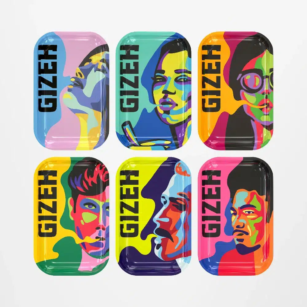 GIZEH Faces Rolling Tray - M