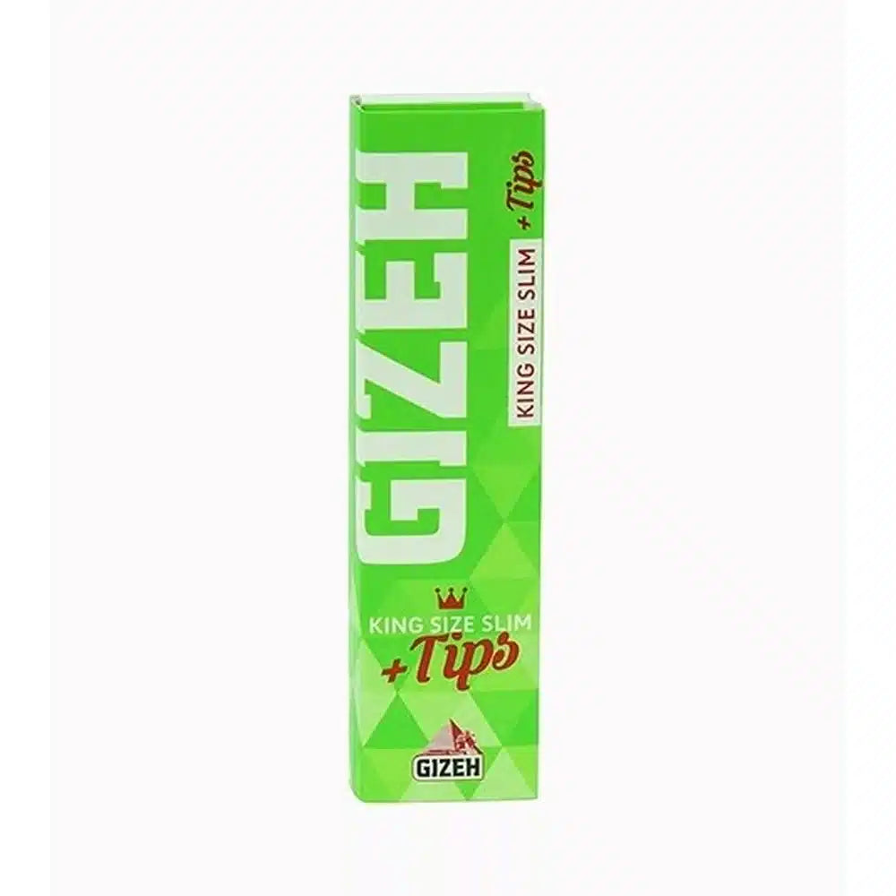Gizeh King Size Slim Papers Super Fine + Tips