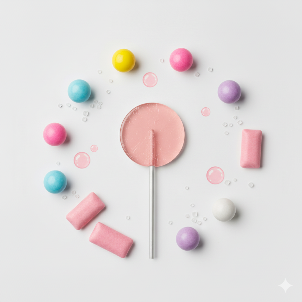 CBD Lolly Zuckerfrei BubbleGum