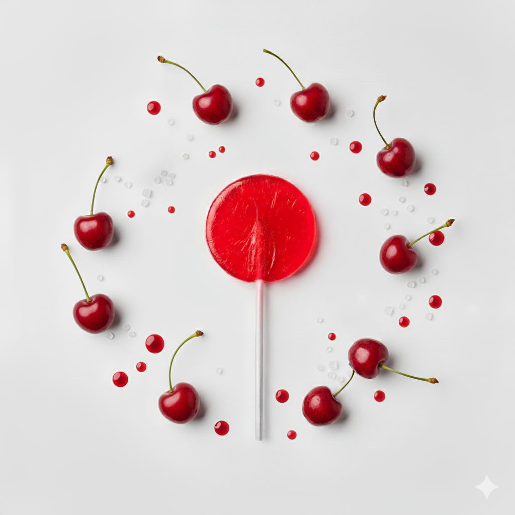 CBD Lolly Zuckerfrei Kirsche