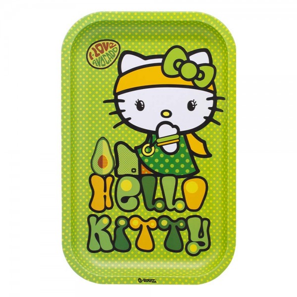 Hello Kitty Avocado Rolling Tray M