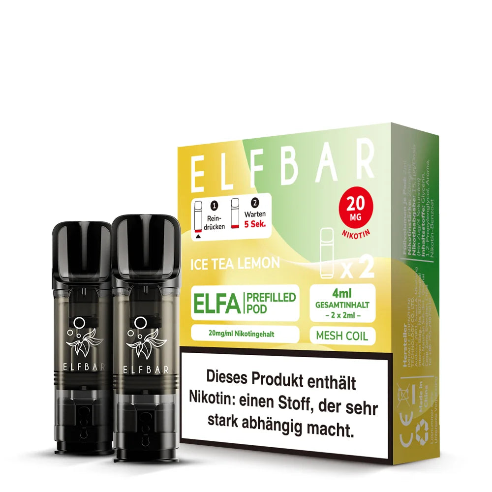ELFA Pods Ice Tea Lemon