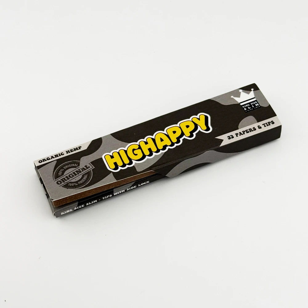 Organic Hemp Papers + Tips With Side Lock