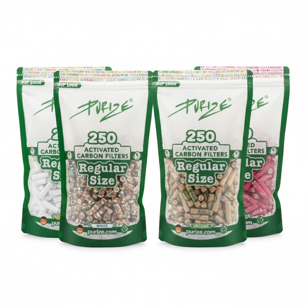 Aktivkohlefilter Regular Size 9mm 250st